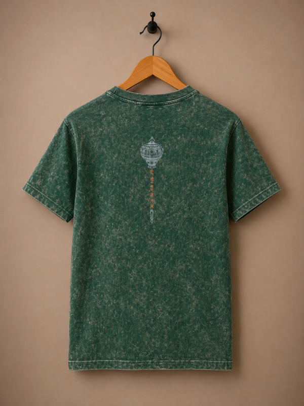 Acidwash Oversized T-Shirt ( Hanuman )