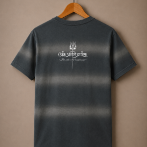 Acidwash Lava Sprayed Oversize T-Shirt ( Shiv )