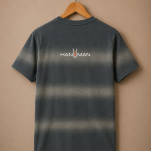 Acidwash Lava Sprayed Oversize T-Shirt ( Hanuman )